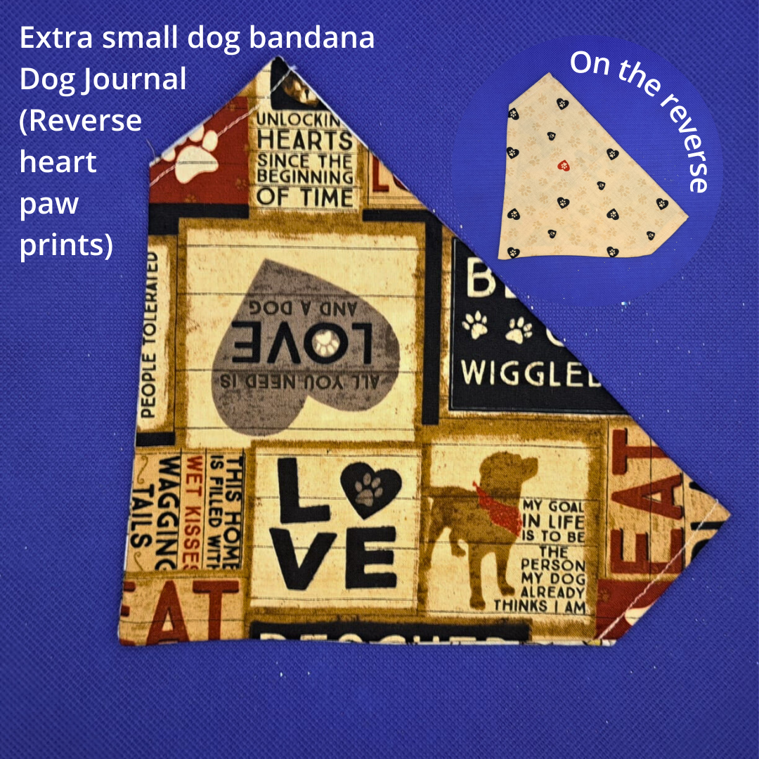 Dog Bandanas (Extra Small)