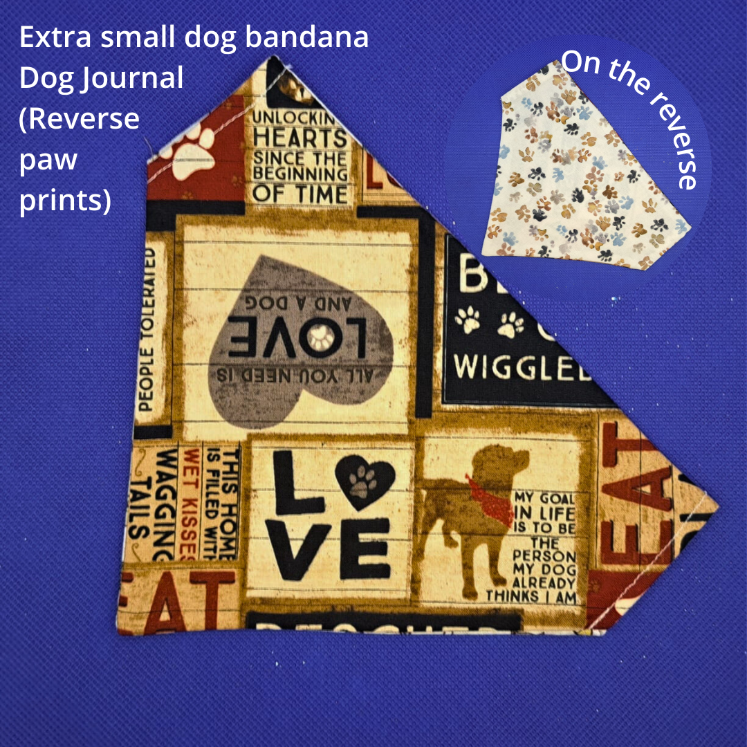 Dog Bandanas (Extra Small)