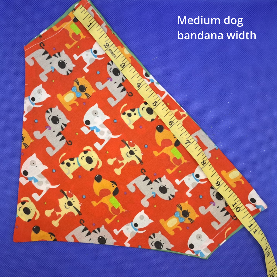 Dog Bandanas (Medium)