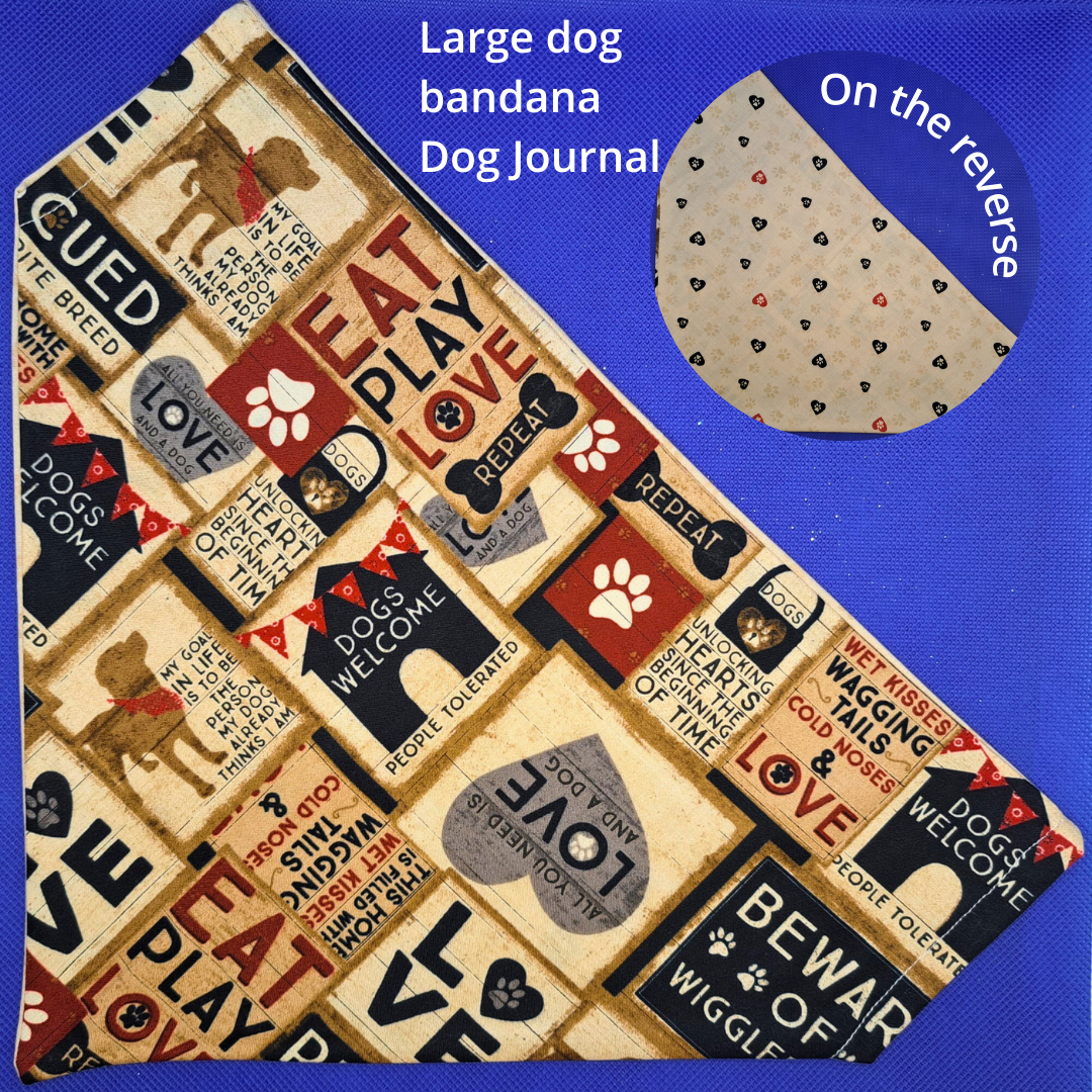 Dog Bandanas (Large)