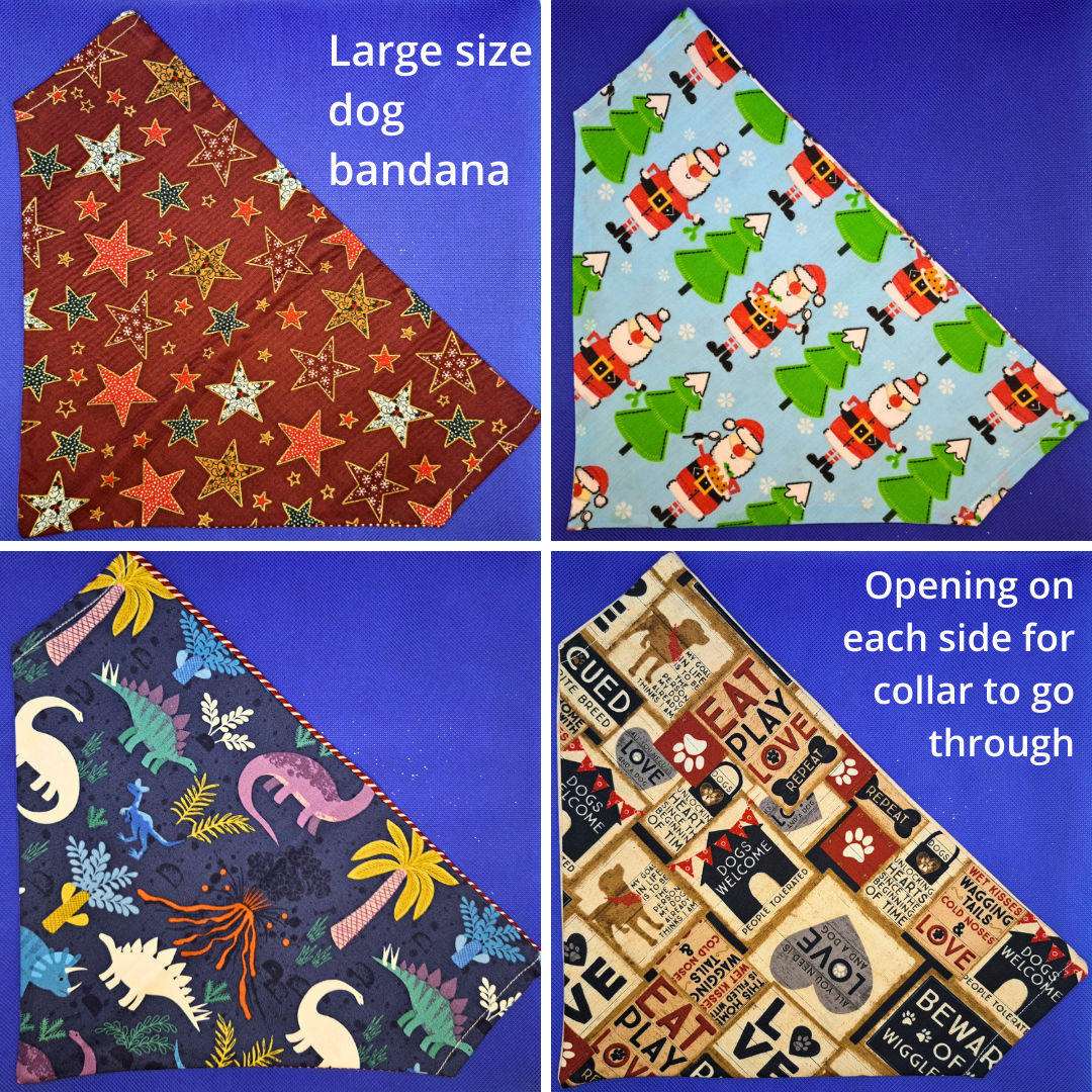 Dog Bandanas (Large)