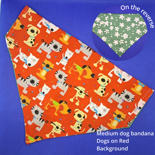 Dog Bandanas (Medium)