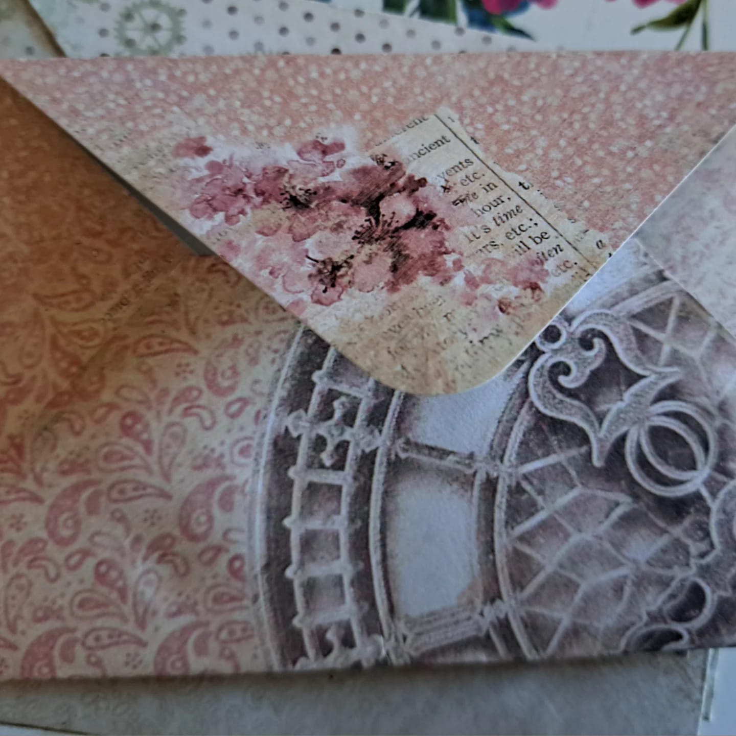 Handmade Decorative Mini Envelopes - Pack of 4